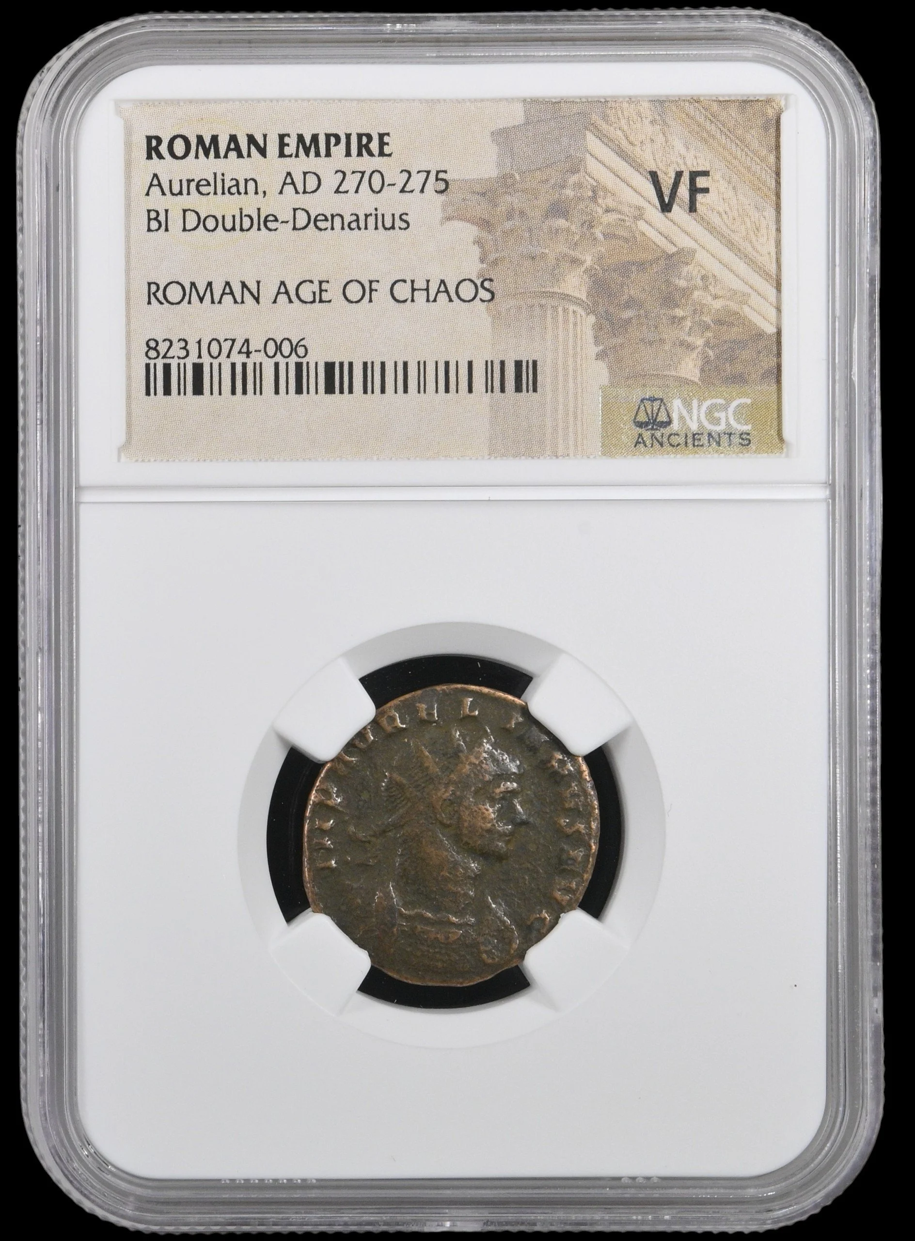 Emperor Gallienus Bronze Antoninianus from Ancient Rome (about